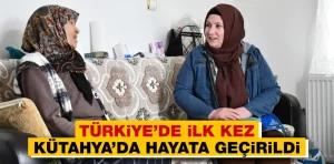 Kütahya’da sosyal yoksunluk projesi başladı 