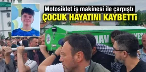 Kütahya’da motosiklet kazasında çocuk öldü