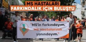 Kütahya’da MS hastaları farkındalık için yürüdü