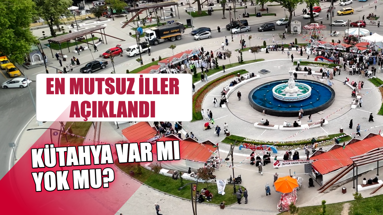 Türkiye’nin en mutsuz 10 şehri açıklandı