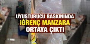 Kütahya’da baskın yapılan imalathanede iğrenç manzara