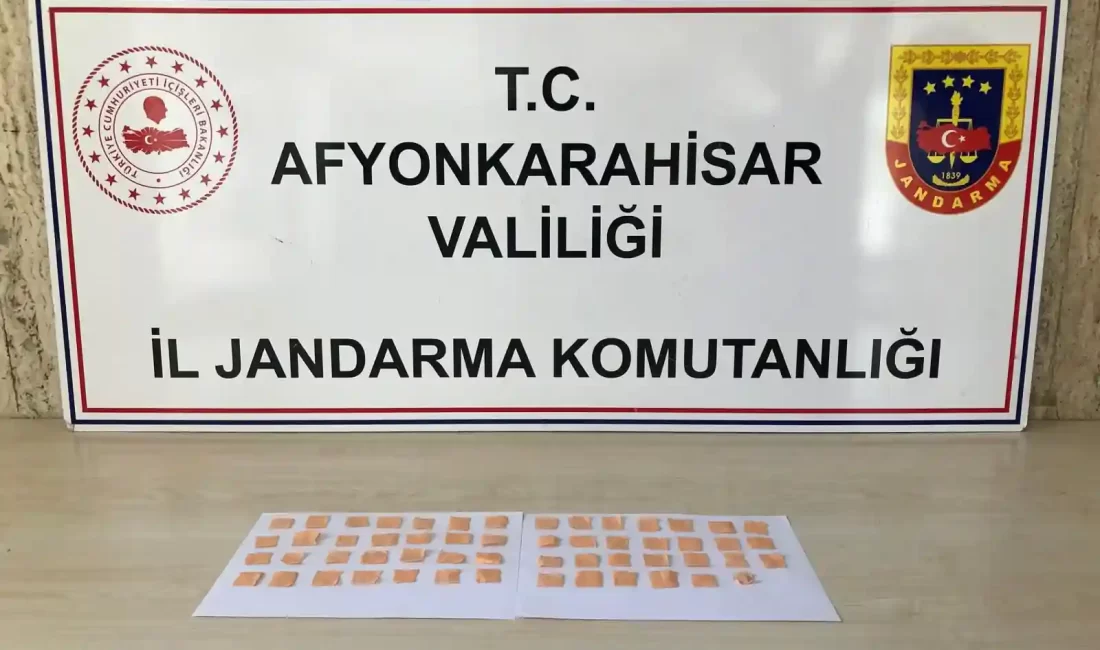 Afyonkarahisar'da uyuşturucu operasyonu. Afyonkarahisar'ın