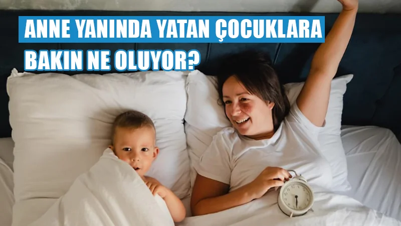 Çocukların uykusu ve anne