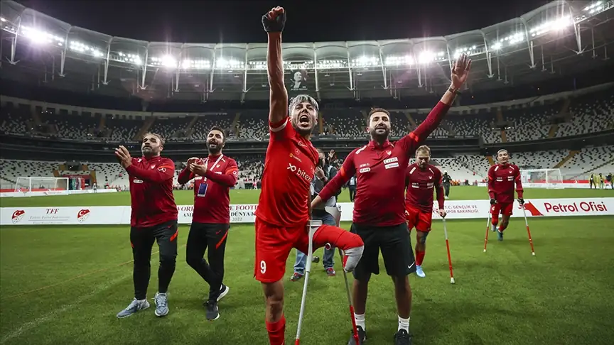 Ampute Futbol Milli Takımı, yarı finalde Polonya ile karşılaşacak