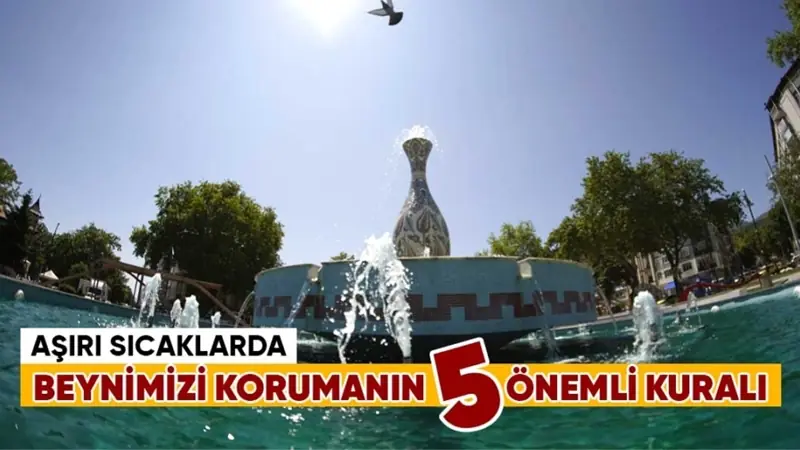 Aşırı sıcaklarda beynimizi korumanın 5 önemli kuralı!