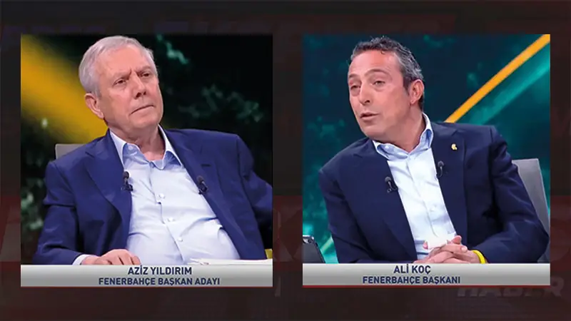 Aziz Yıldırım’la Ali Koç’un katıldığı program reyting rekorları kırdı