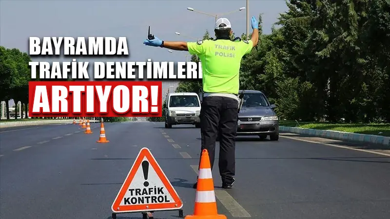 Bayramda trafik denetimlerinde 66