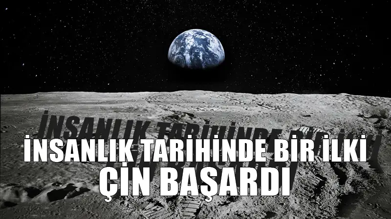 Çin, Ay'ın karanlık yüzünden