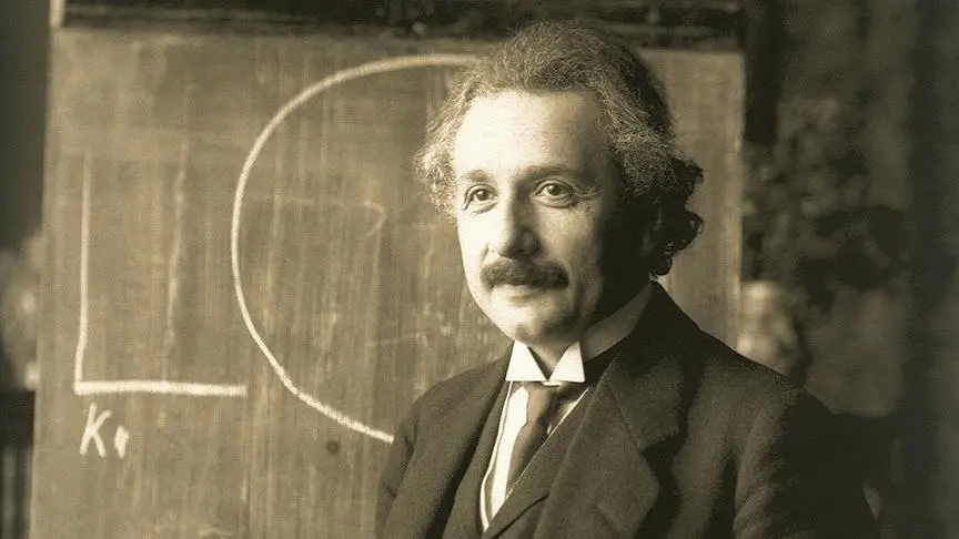 Ünlü fizikçi Albert Einstein'ın,