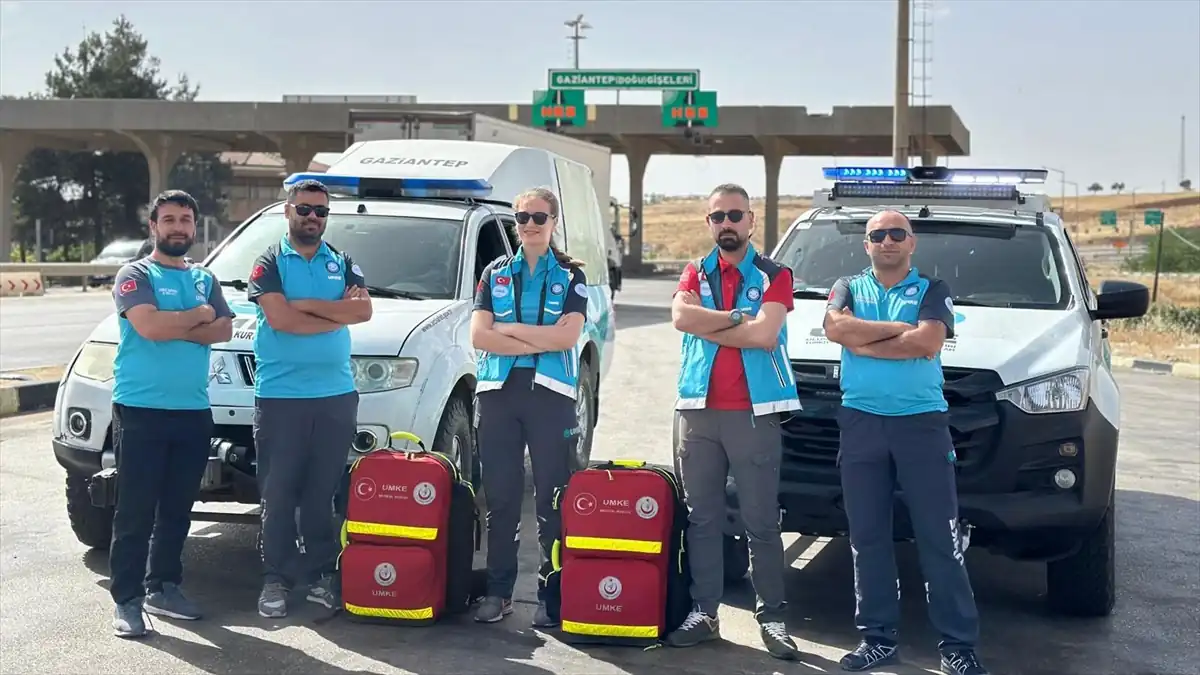 Gaziantep’te sağlık istasyonları kuruldu