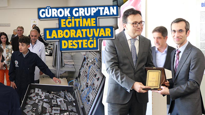 Gürok Grup’tan Kütahya MTAL’ye deney laboratuvarı