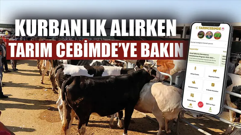 Kurban alırken Tarım Cebimde’ye bakmayı unutmayın