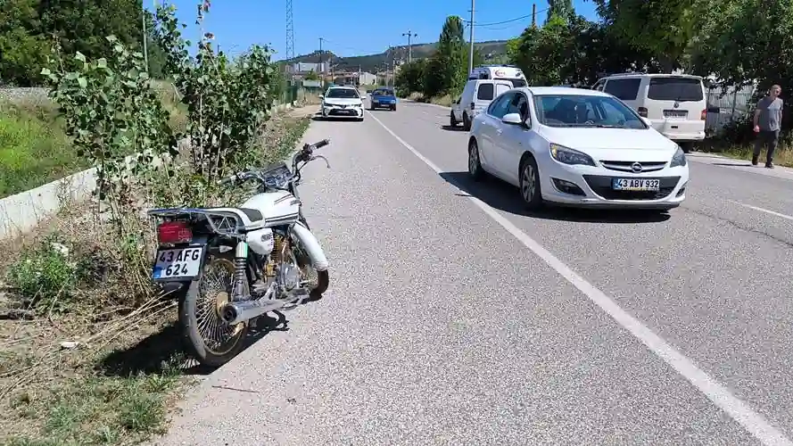 Kütahyada sahipsiz köpek kazaya neden oldu 2 yaralı