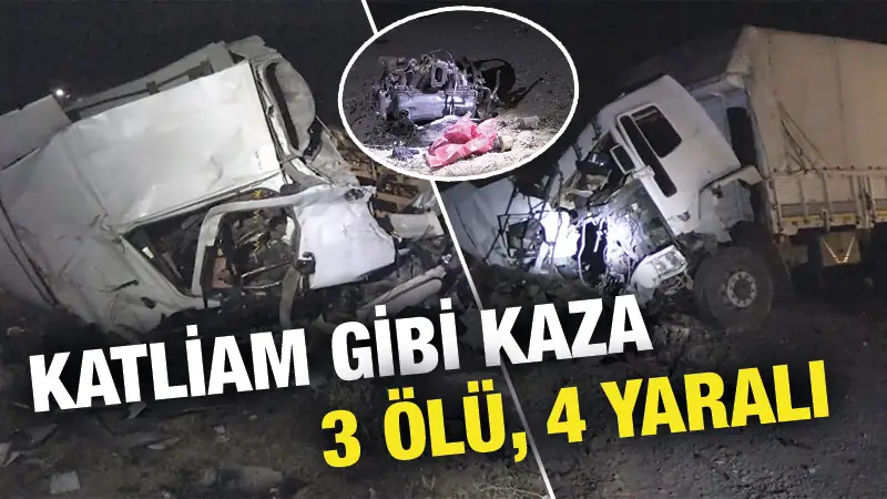 Niğde’de zincirleme kaza, 3 ölü