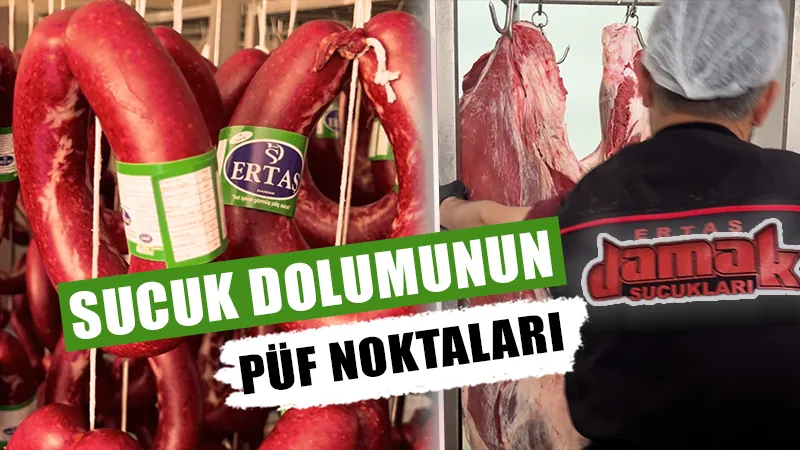 Sucuk doldururken dikkat, Kütahya’da uzmanı uyardı