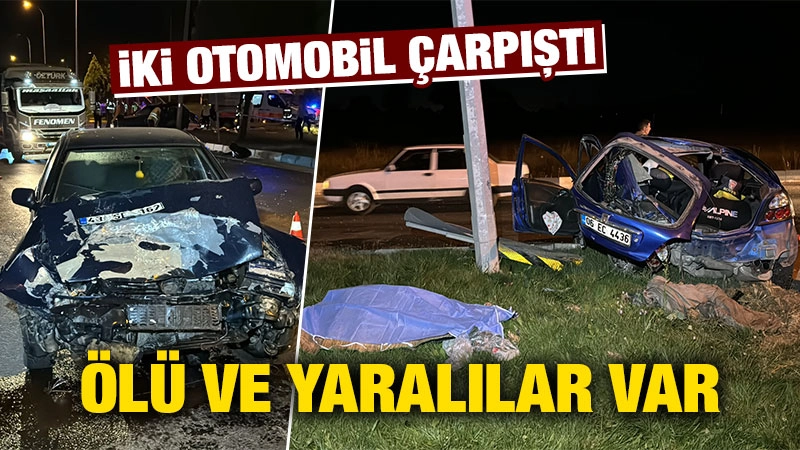 Kütahya’da trafik kazası, ölü ve yaralılar var