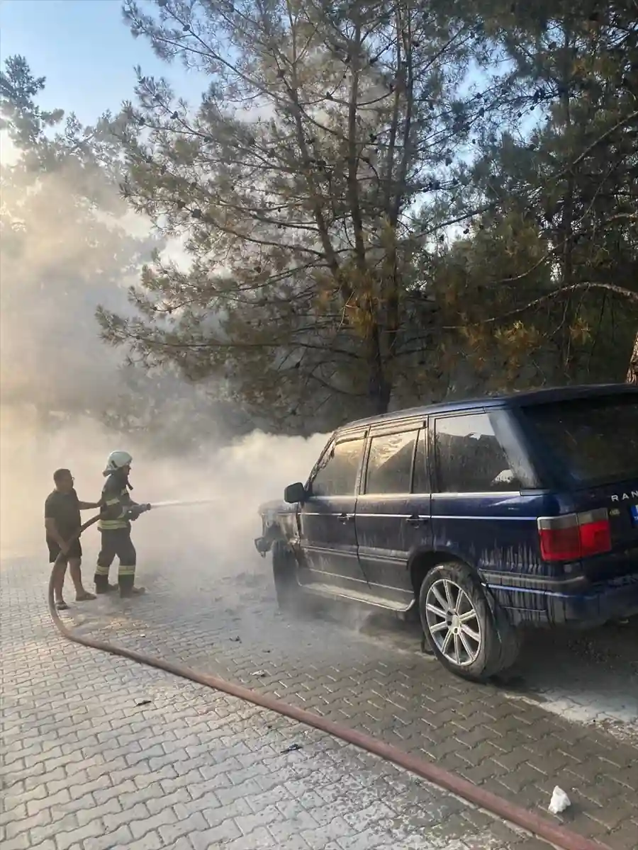 Muğla'da otomobilden ormana sıçrayan yangın söndürüldü
