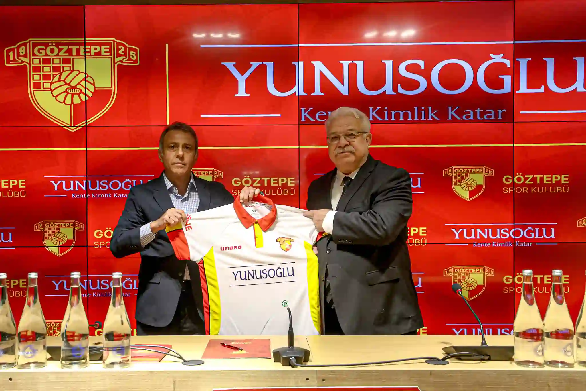 Göztepe’nin forma göğüs sponsoru “Yunusoğlu” oldu