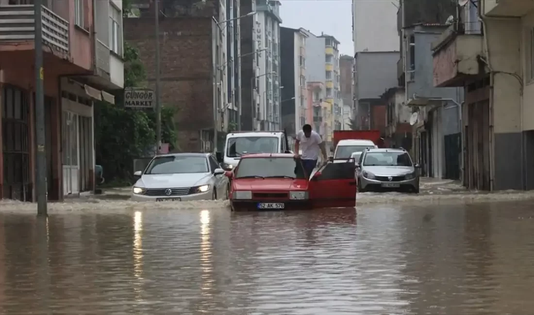 Ordu’nun Fatsa ilçesinde etkili