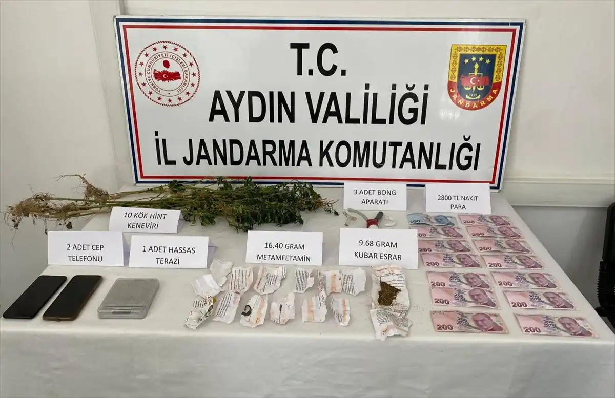 Aydın’da uyuşturucu operasyonunda 1 kişi yakalandı