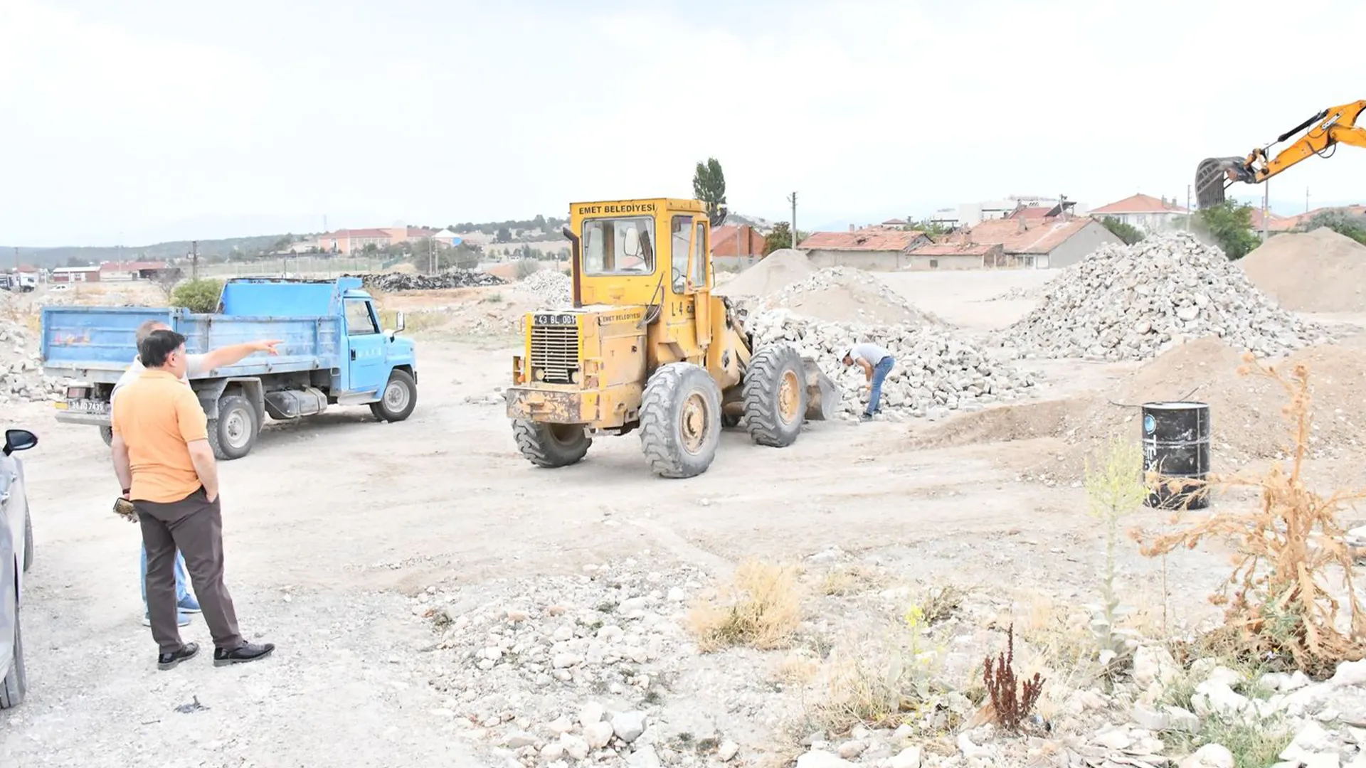 Başkan Koca, belediye çalışmalarını yerinde inceledi