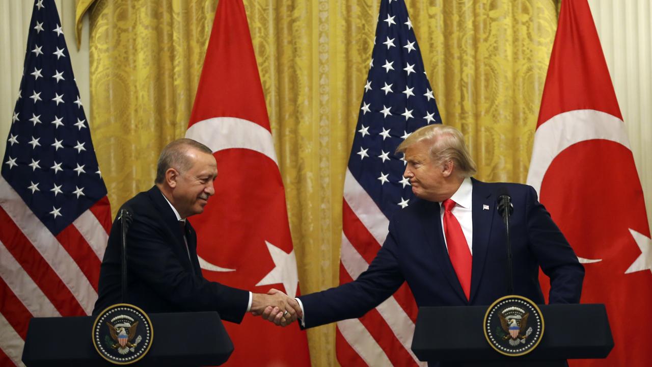 Cumhurbaşkanı Erdoğan Trump ile görüştü