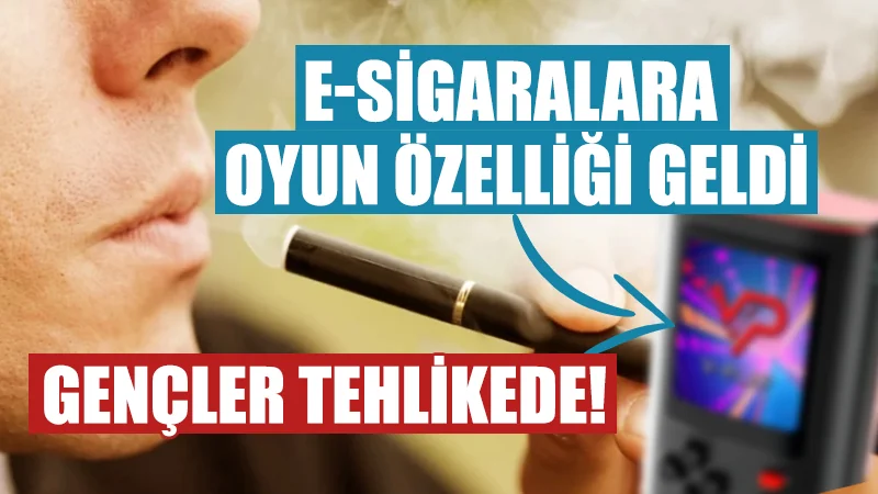 E-Sigaralara oyun özelliği ekleniyor