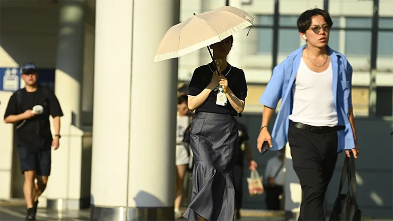 Japonya’da “güneş çarpması” uyarısı verildi