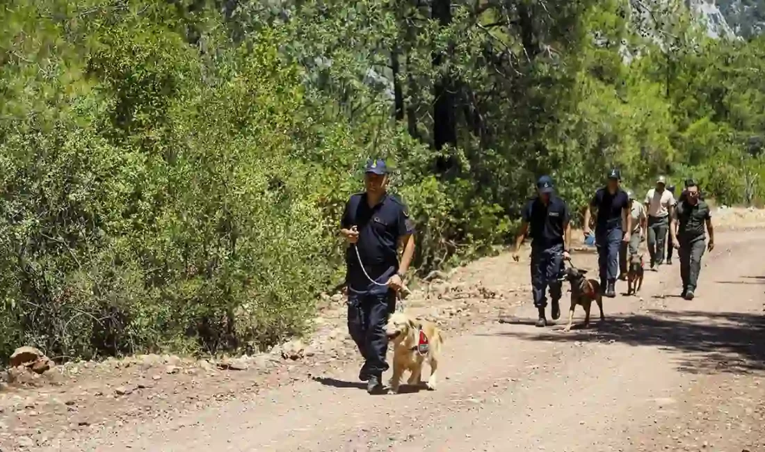 Komandolar yangın nöbetinde. Askeri