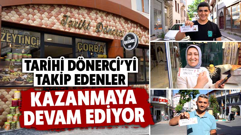 Kütahya’da Tarihi Dönerci’den lezzet indirim çeki