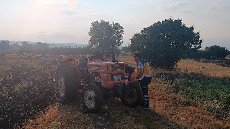 Kütahya'da bir kişi tarlasında ölü bulundu