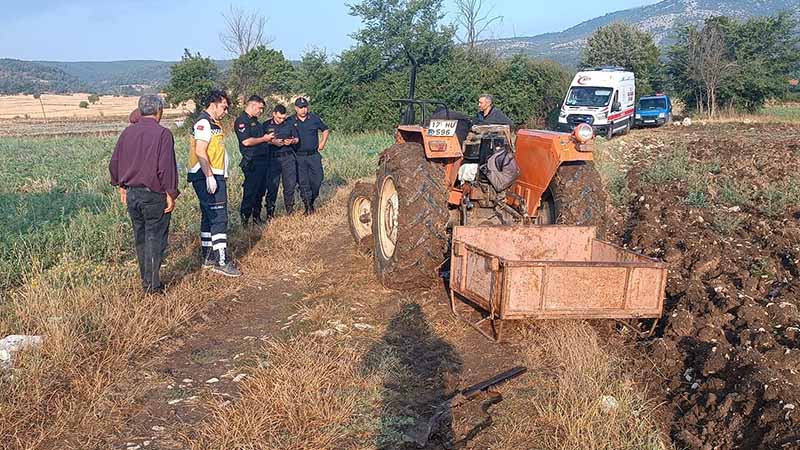 Kütahya'da bir kişi tarlasında ölü bulundu