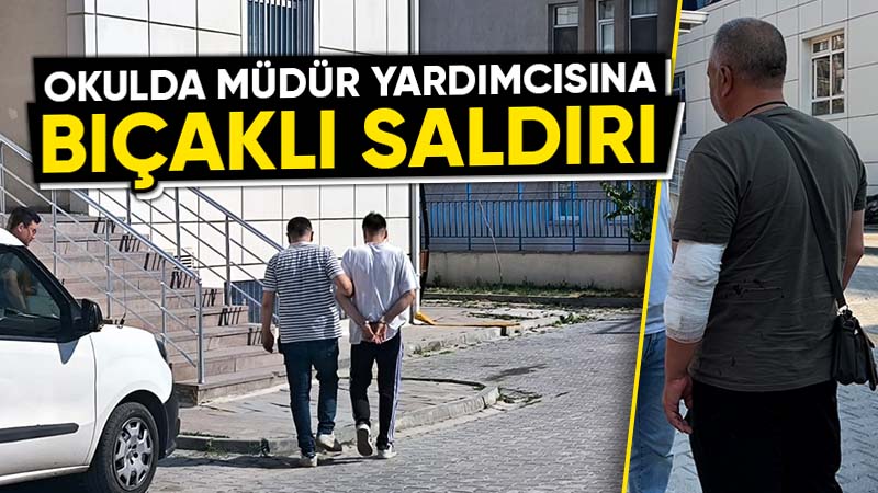 Kütahya’da okul müdür yardımcısına bıçaklı saldırı