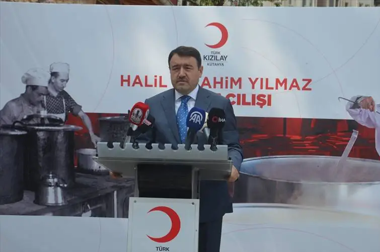 Kütahya’da Türk Kızılay Halil İbrahim Yılmaz aşevi açıldı 