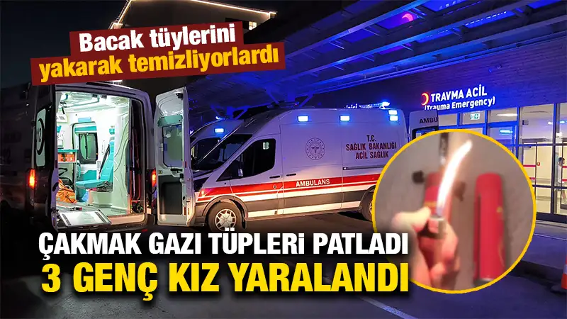 Kütahya’da çakmak gazı tüpleri patladı: 3 yaralı