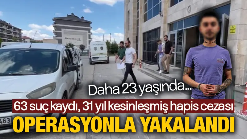 Kütahya’da hakkında kesinleşmiş 31