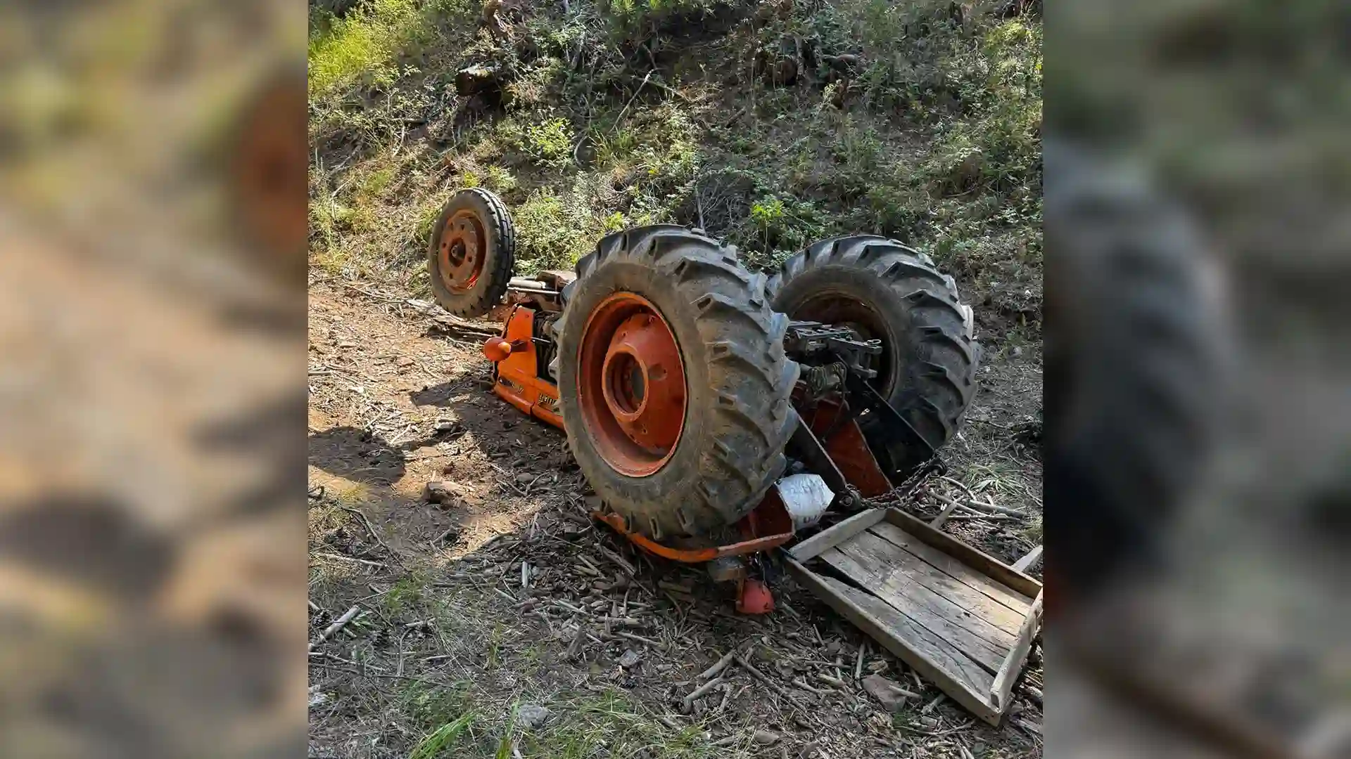 Kütahya'da yine kabinsiz traktör faciası