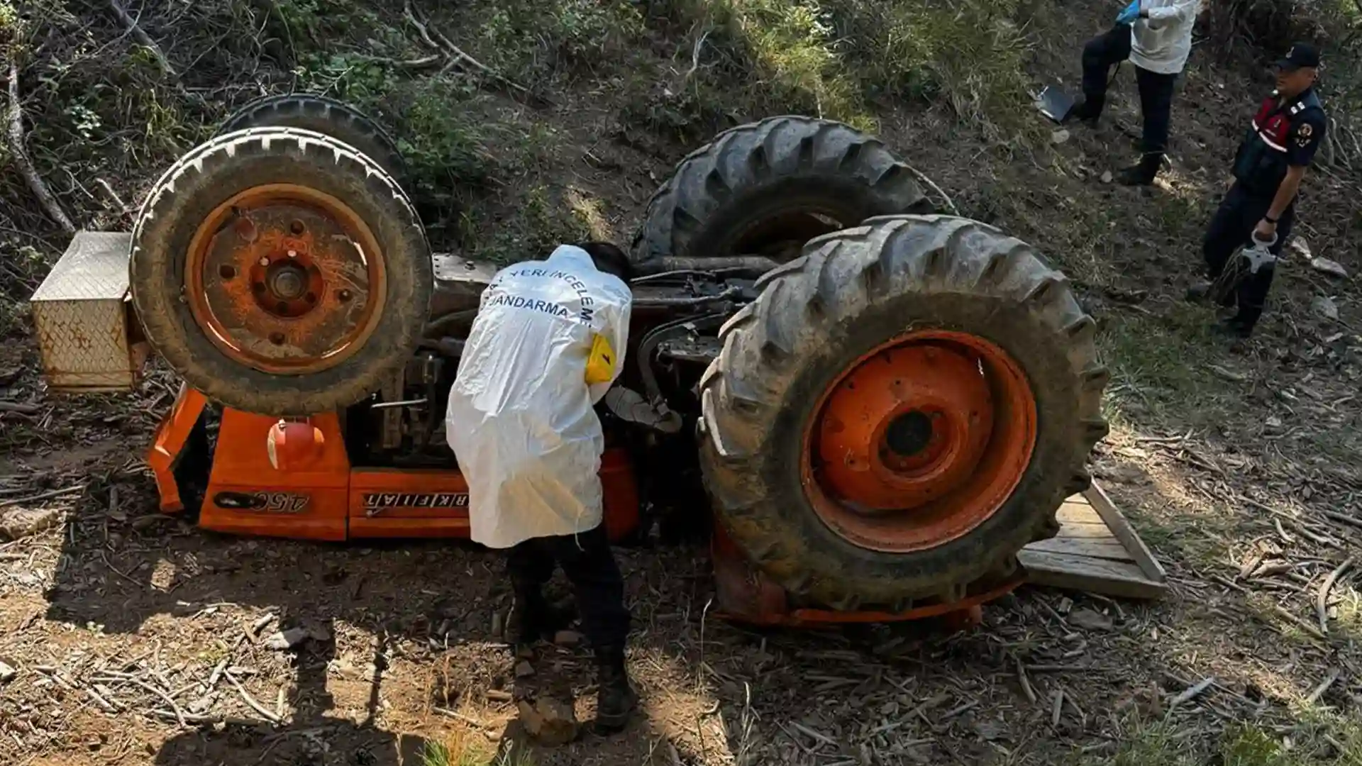 Kütahya'da yine kabinsiz traktör faciası