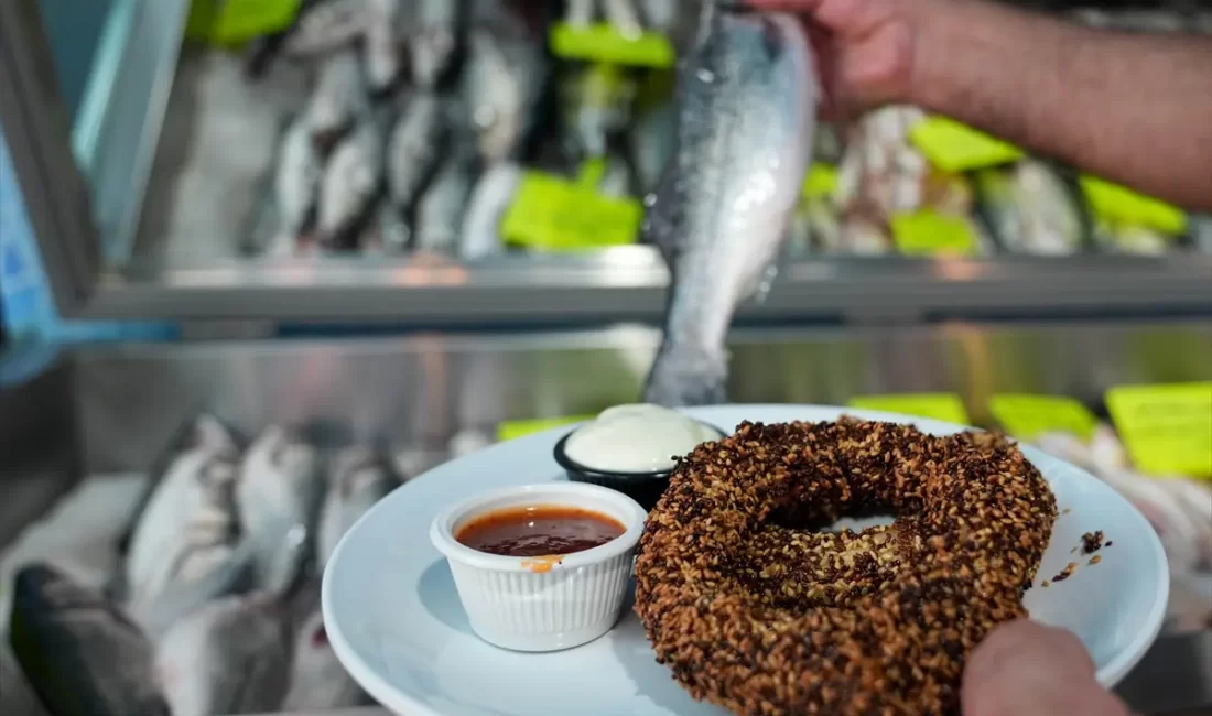 İzmir'de bir balık restoranı,