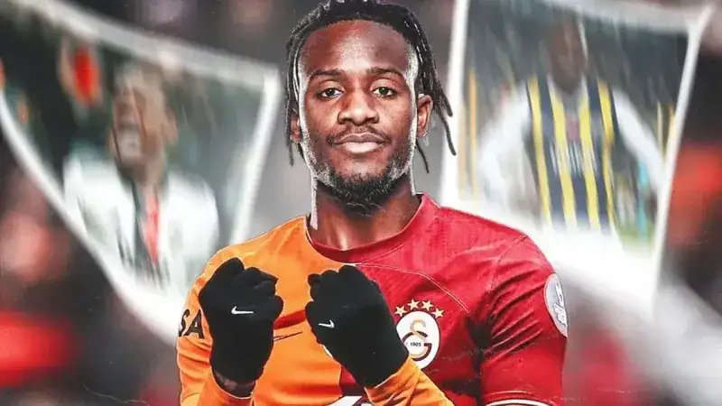 Michy Batshuayi Galatasaray'da. Fenerbahçe'den