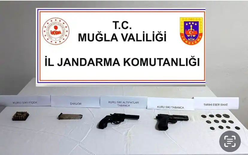 Muğla’da tarihi eser kaçakçılığı operasyonunda 1 şüpheli yakalandı