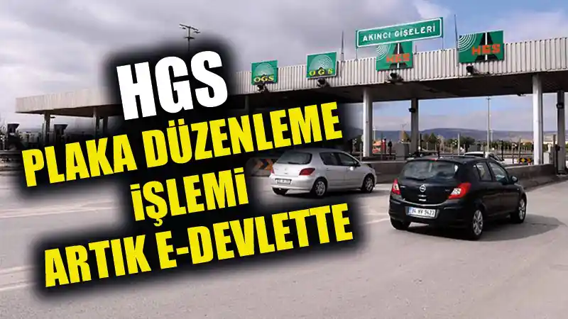 Plaka düzenleme işlemi artık e-Devlet üzerinden yapılacak