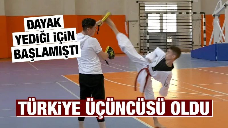 Türkiye üçüncüsü Kütahyalı sporcunun hedefi Avrupa