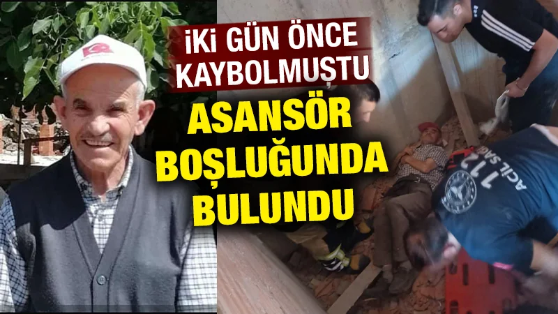 Kütahya’da kayıp olarak aranıyordu, asansör boşluğunda bulundu