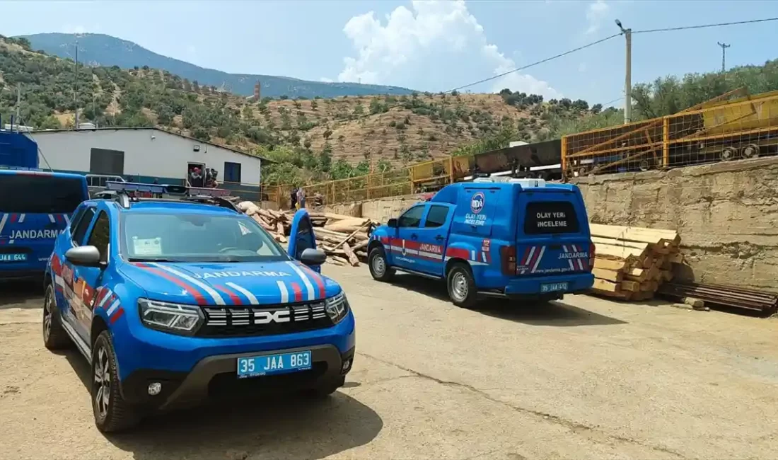 İzmir'in Ödemiş ilçesinde bir