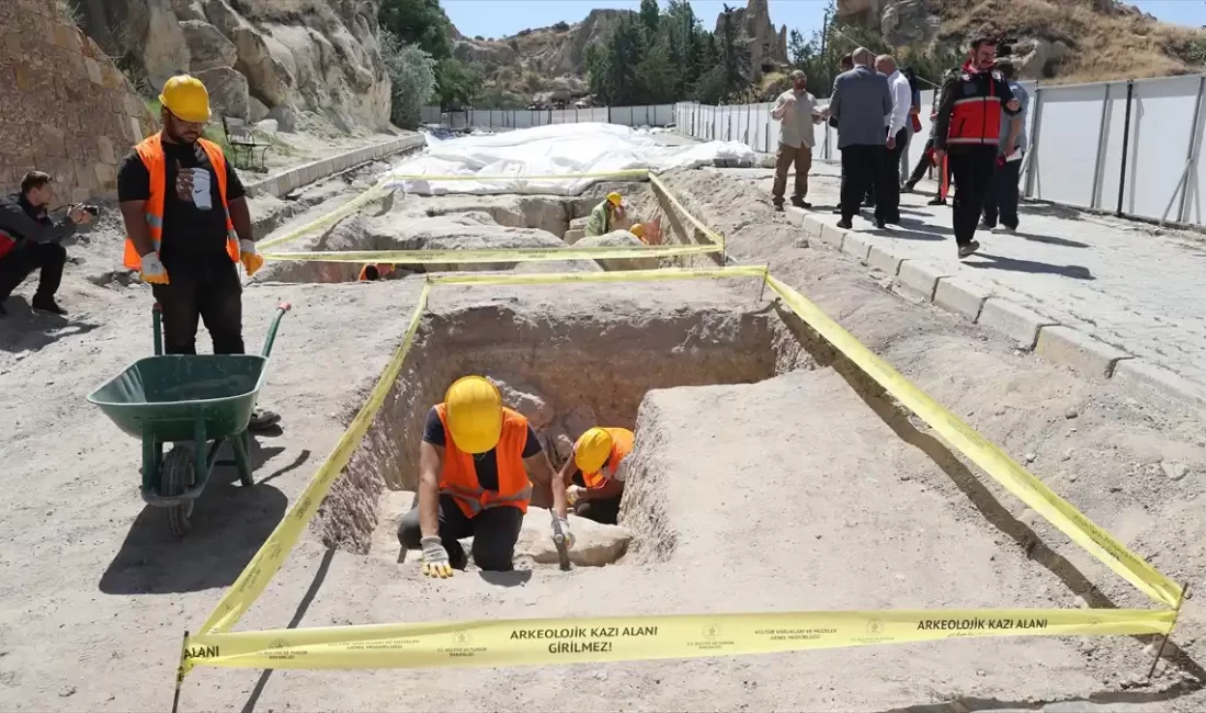 Nevşehir'in Göreme beldesindeki Göreme