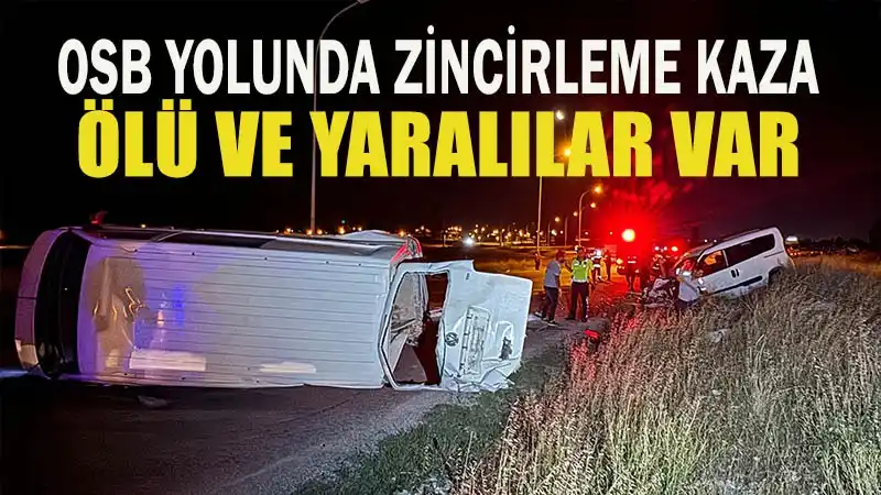 Kütahya’da zincirleme kaza, ölü ve yaralılar var