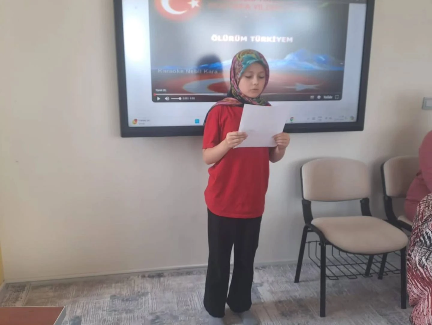 Kütahya’da öğrencilerden 15 Temmuz etkinliği 