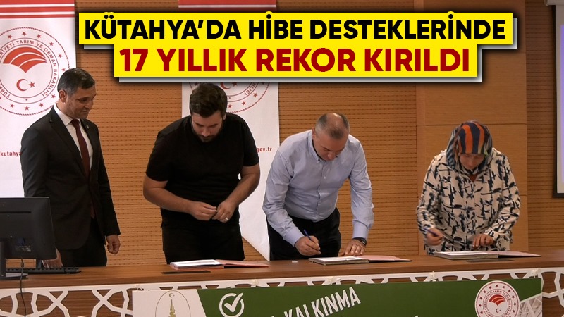 Kütahya’da üreticilere yönelik verilen