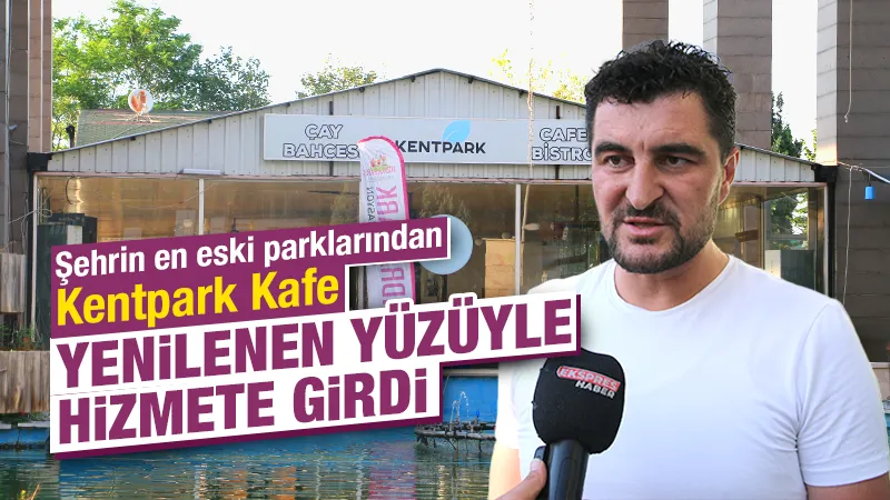 Kütahya Kentpark Kafe, yeniden canlanıyor 